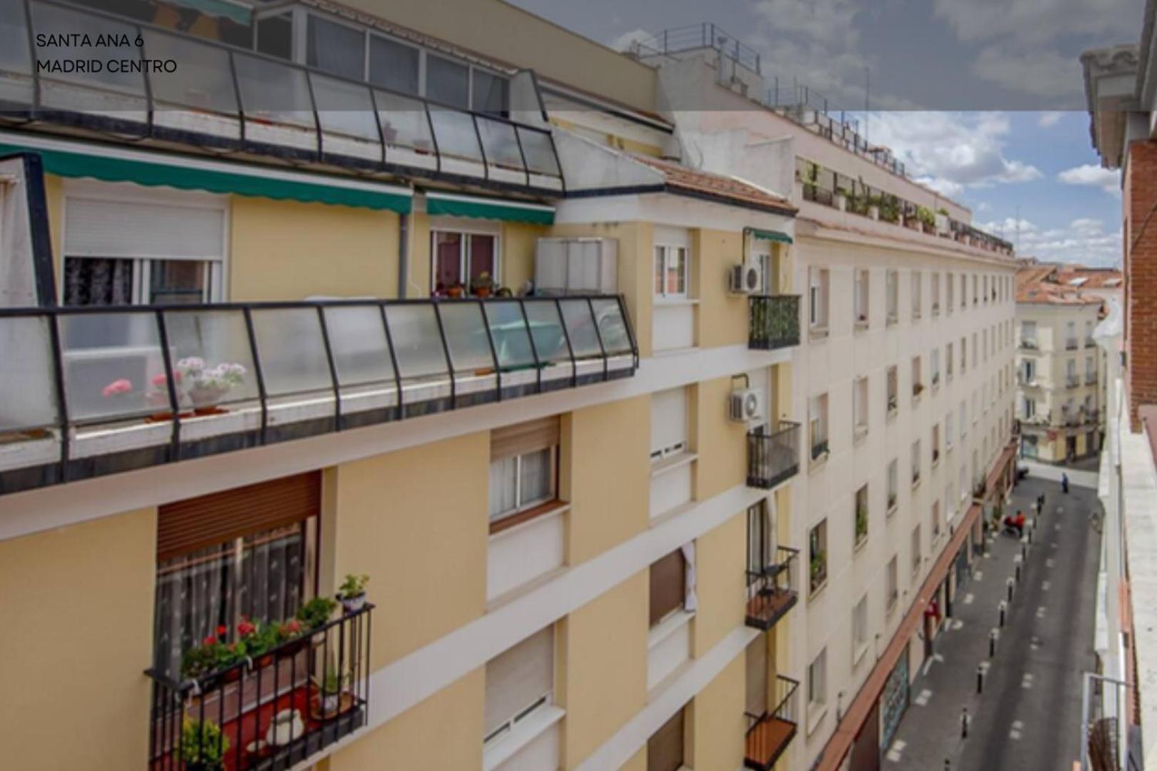 Vive Madrid Con Terraza Para 5 En Santa Ana 6 Exterior foto